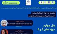 پنل‌های تخصصی استانداردهای WFME بر اساس مفاهیم کاربردی ویژه اعضای تیم‌های ارزیابی درونی و بیرونی اعتبار بخشی کلان مناطق کشور